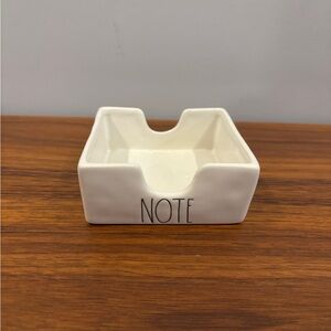 Rae Dunn Sticky Note Holder Desk Organizer tray